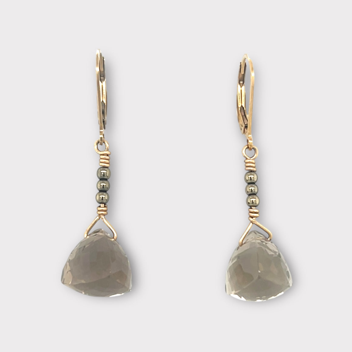 Smokey Quartz Dangle Earring