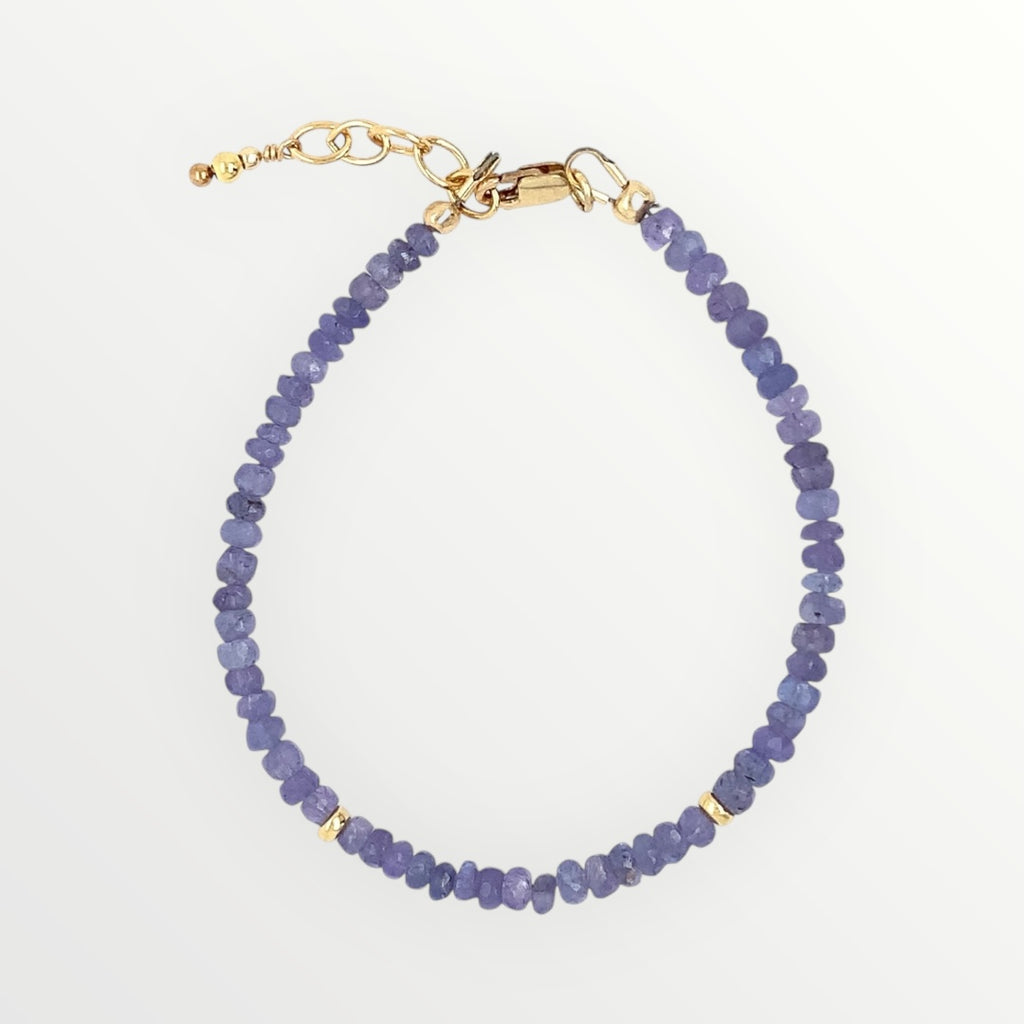 Faceted Tanzanite Bracelet