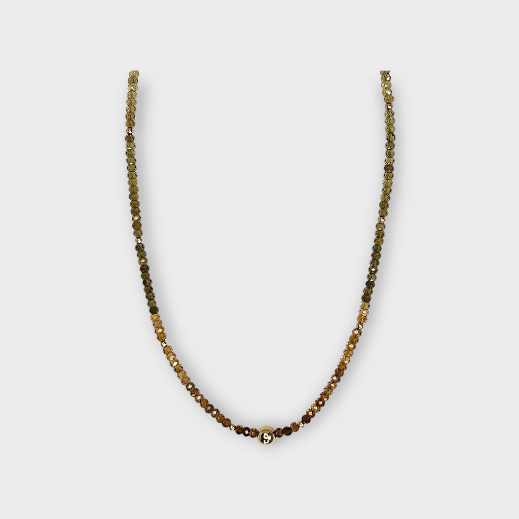 Faceted Multi-color Tourmaline Necklace